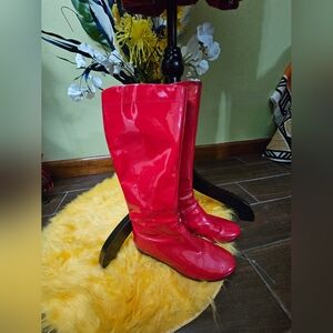 Cole Haan Red Women's Knee-High Boots